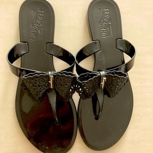 Salvatore Ferragamo jelly sandals 8